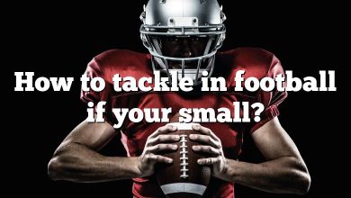 How to tackle in football if your small?