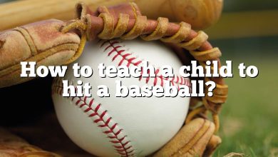 How to teach a child to hit a baseball?