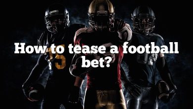 How to tease a football bet?