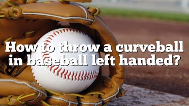 How to throw a curveball in baseball left handed?
