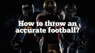 How to throw an accurate football?