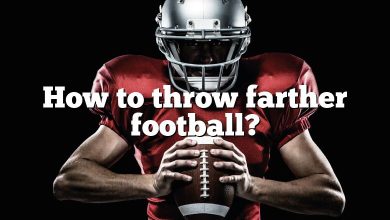 How to throw farther football?