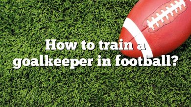 How to train a goalkeeper in football?
