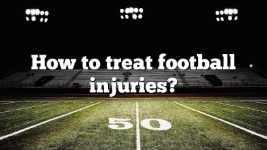 How to treat football injuries?