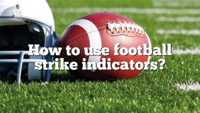 How to use football strike indicators?