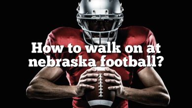 How to walk on at nebraska football?