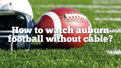 How to watch auburn football without cable?
