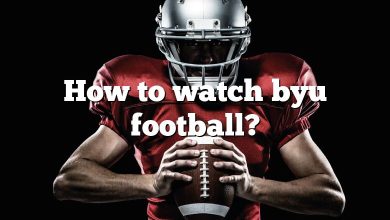 How to watch byu football?