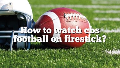 How to watch cbs football on firestick?