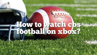 How to watch cbs football on xbox?