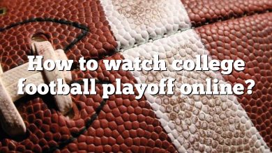 How to watch college football playoff online?