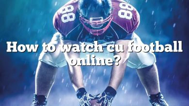 How to watch cu football online?