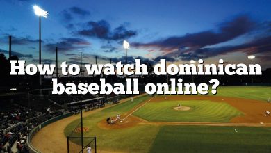 How to watch dominican baseball online?