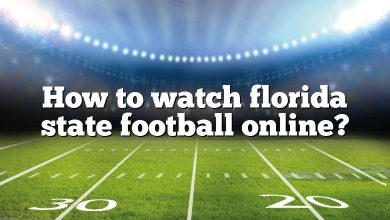 How to watch florida state football online?