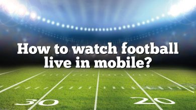 How to watch football live in mobile?