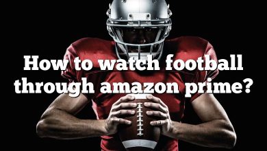 How to watch football through amazon prime?