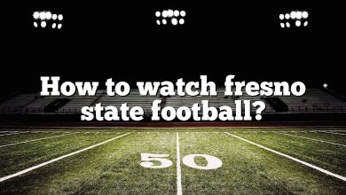 How to watch fresno state football?