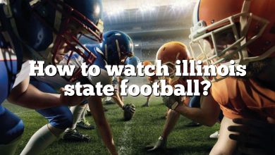 How to watch illinois state football?