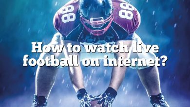 How to watch live football on internet?