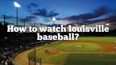 How to watch louisville baseball?