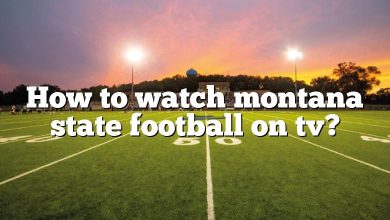 How to watch montana state football on tv?