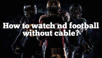 How to watch nd football without cable?