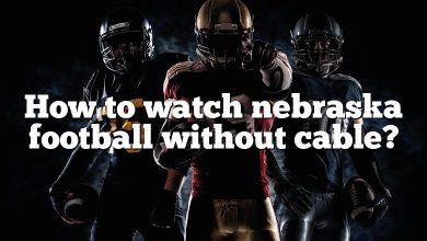 How to watch nebraska football without cable?