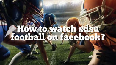 How to watch sdsu football on facebook?