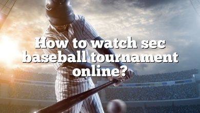 How to watch sec baseball tournament online?