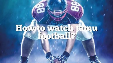 How to watch tamu football?