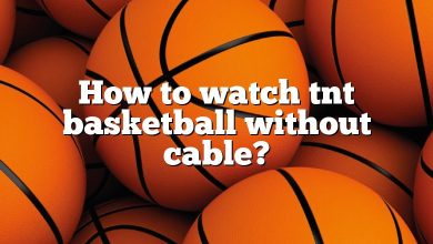 How to watch tnt basketball without cable?