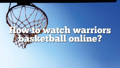 How to watch warriors basketball online?