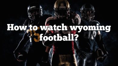 How to watch wyoming football?