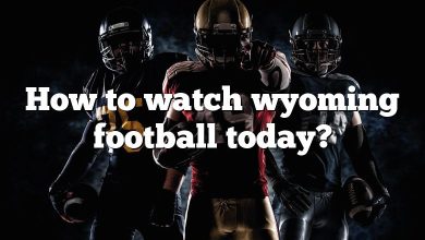 How to watch wyoming football today?