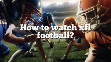 How to watch xfl football?