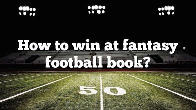 How to win at fantasy football book?