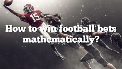 How to win football bets mathematically?