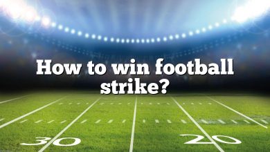 How to win football strike?