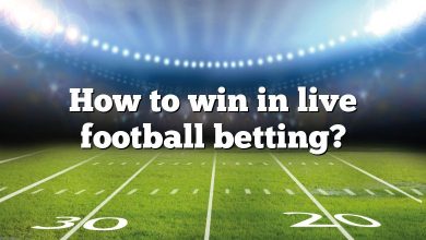 How to win in live football betting?