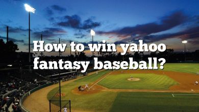 How to win yahoo fantasy baseball?