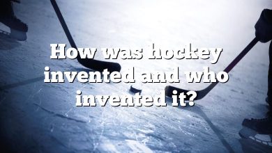 How was hockey invented and who invented it?