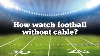 How watch football without cable?