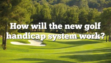 How will the new golf handicap system work?