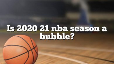 Is 2020 21 nba season a bubble?