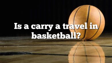 Is a carry a travel in basketball?
