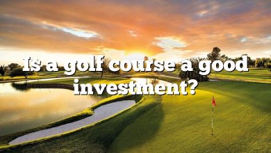 Is a golf course a good investment?