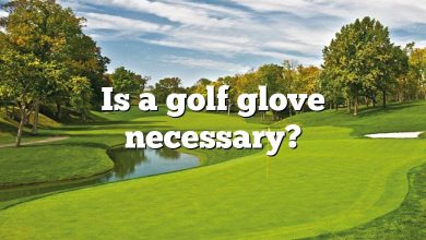 Is a golf glove necessary?