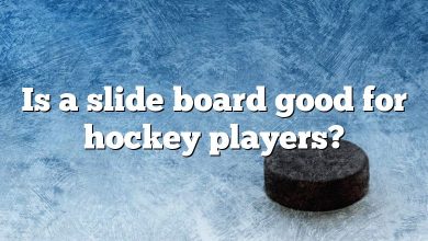 Is a slide board good for hockey players?