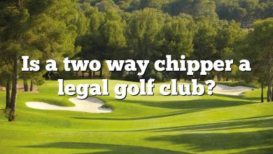 Is a two way chipper a legal golf club?