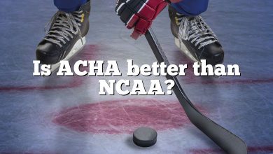 Is ACHA better than NCAA?